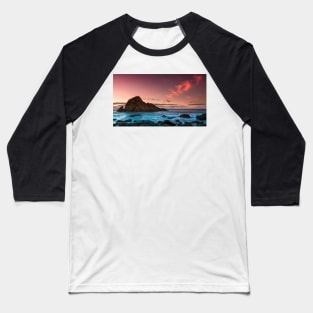 Clouds over Sugarloaf Baseball T-Shirt